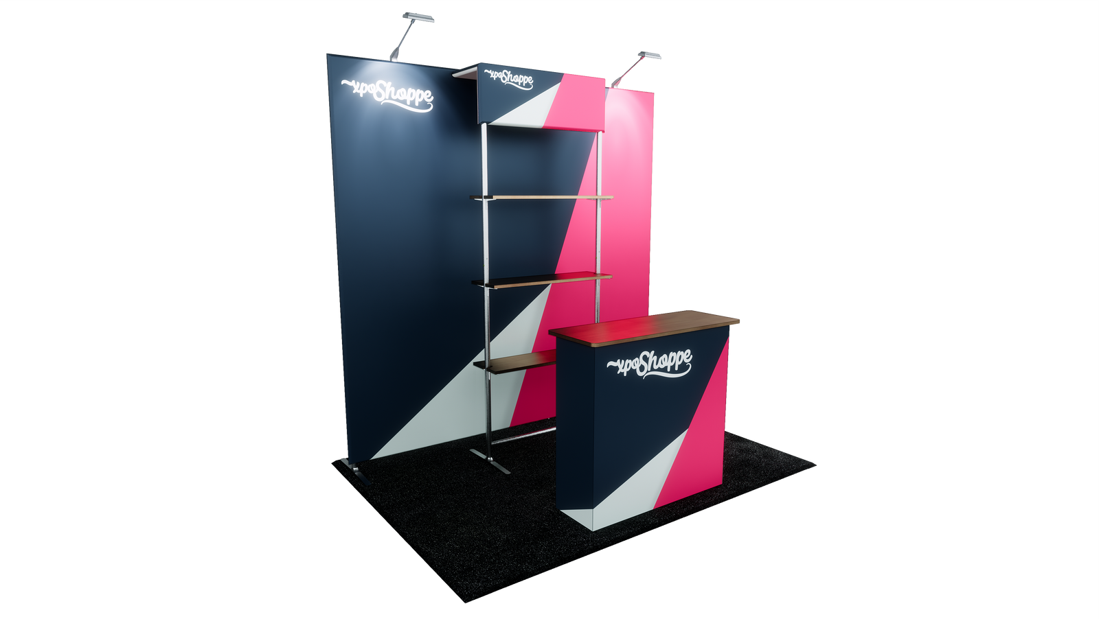 contour 8ft booth all-in-one kit