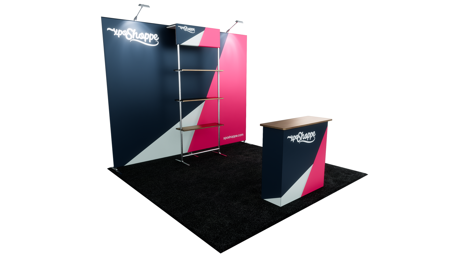 contour 10x10 kit with shelf or TV