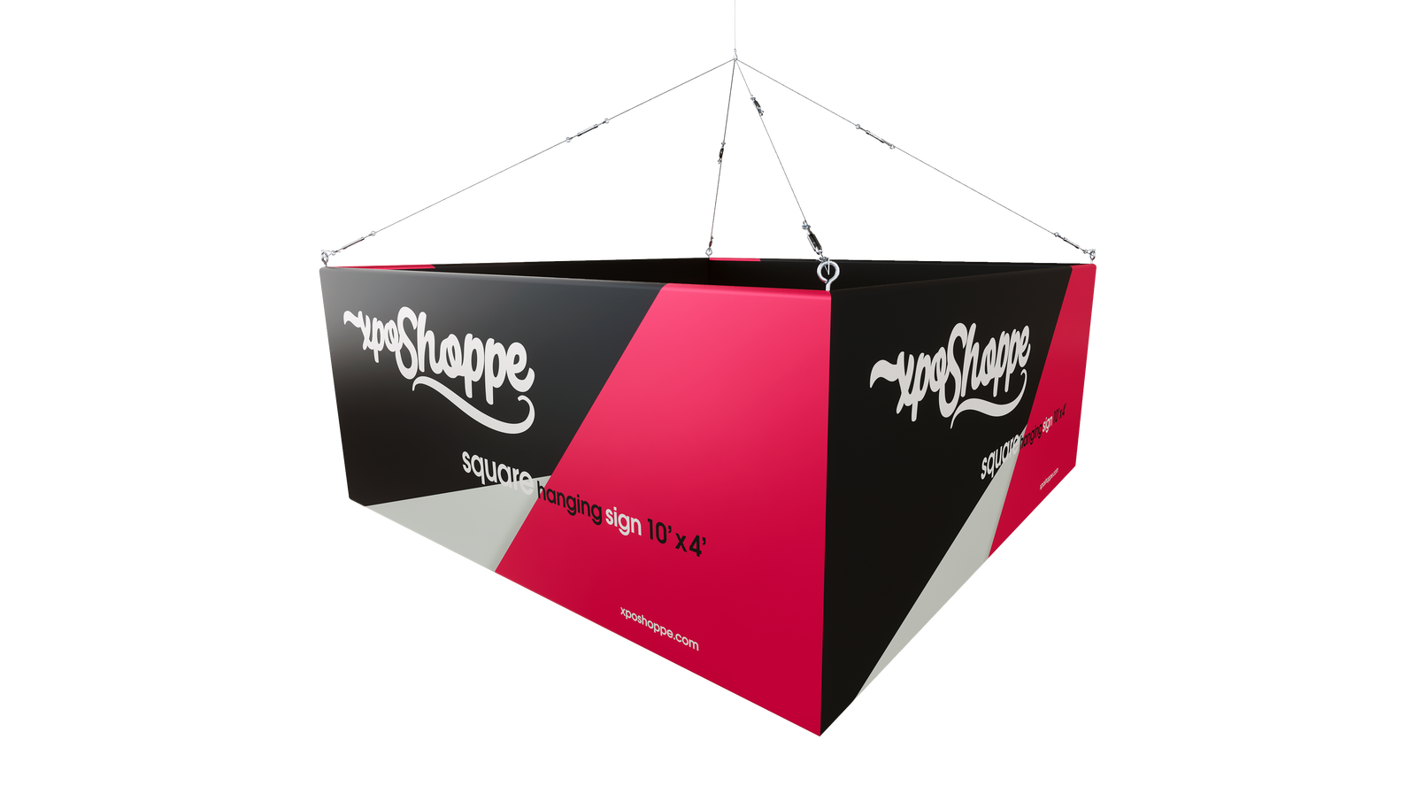 square hanging sign 10x4